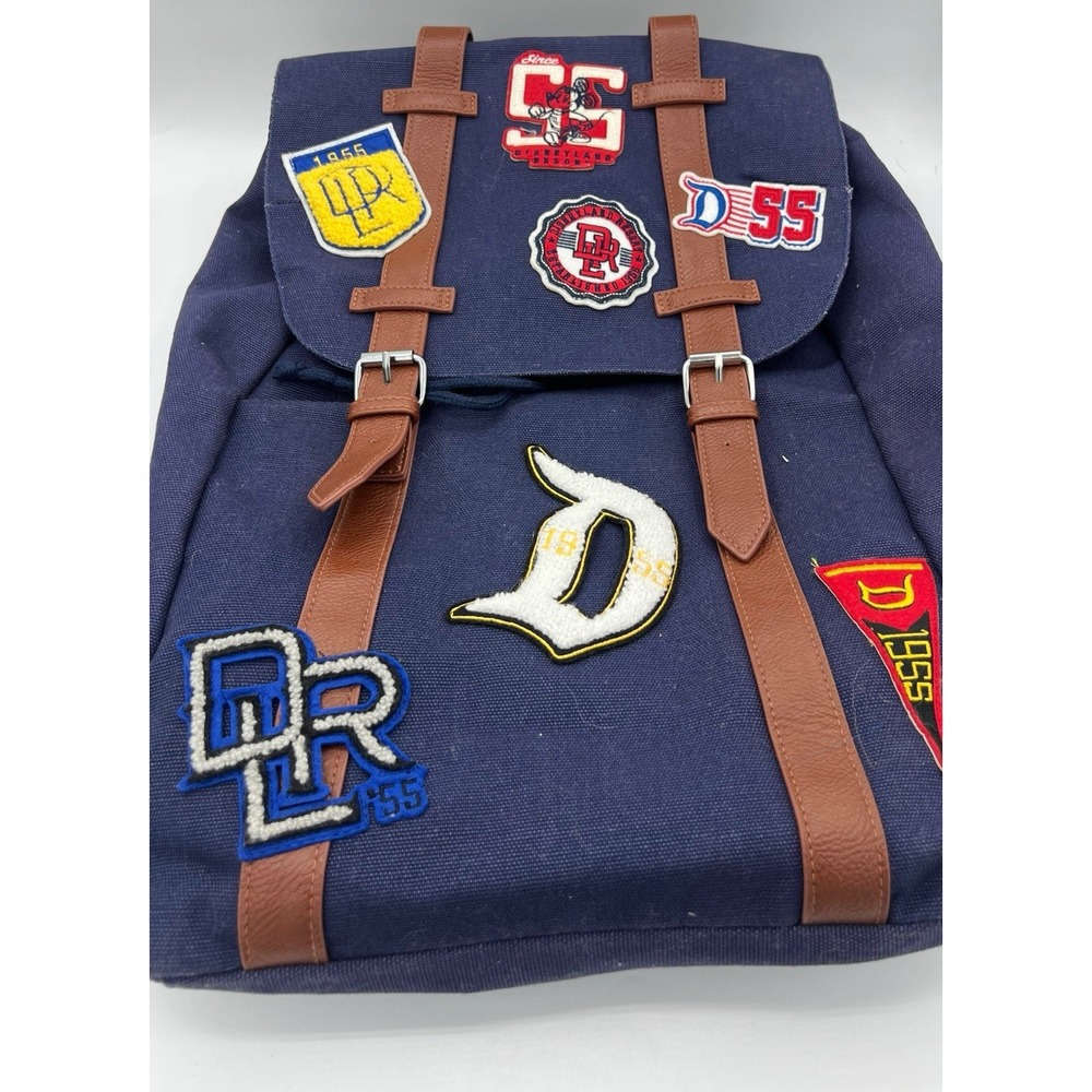 Vintage Style Disneyland 50 Years Blue Backpack Fan Pack 1955 Anniversary
